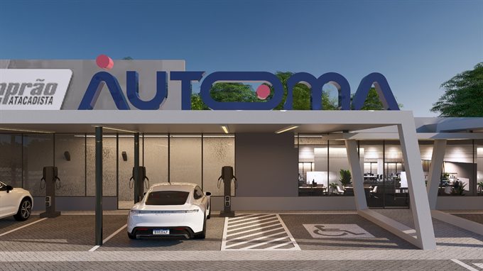 Eletroposto Automa — cobertura e pontos de recarga